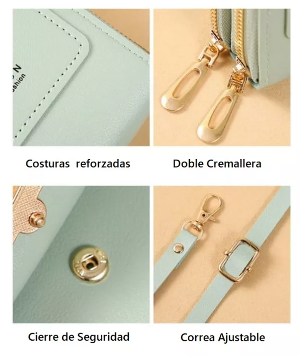 Combo 2 carteras porta celular