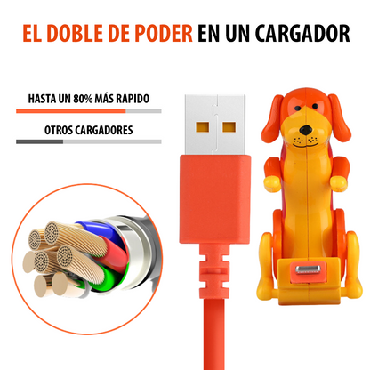 Cargador de Celular Perro Bailarín