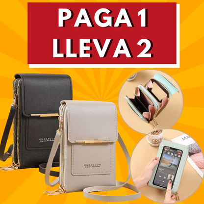 Combo 2 carteras porta celular