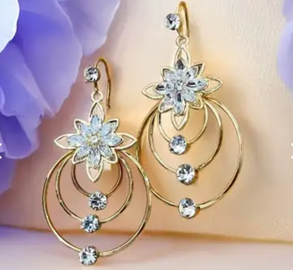 Aretes Flor de Loto